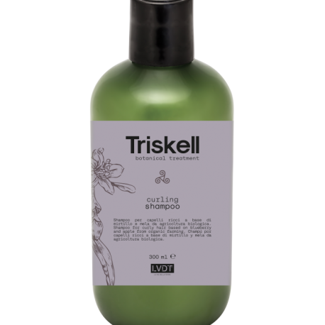 Triskell Garbanotiems plaukams šampūnas, 300ml