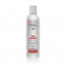 CHI IONIC COLOR ILLUMINATE spalvą atgaivinantis šampūnas – Red Auburn 355ml