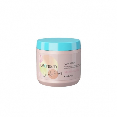 Plaukus glotninanti kaukė Inebrya Ice Cream Liss Pro Perfect Mask