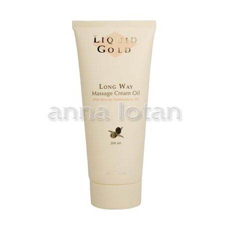 Anna Lotan Liquid Gold masažo kremas-aliejus, 200ml